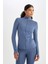 Fit Slim Fit Dar Kesim Fermuarlı Hırka C9409AX24AU 7