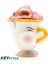 - Dısney - Mug 3D Kupa - The Beauty & The Beast Chip With Bubbles X2* 4