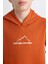 Erkek Çocuk Kapüşonlu Sırt Baskılı Nakışlı Sweatshirt D3056A824WN 7