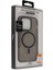 Iphone 14 Pro Max Frost Standlı Magsafe Kapak - Derin Mor Bstmy 5
