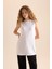 Regular Fit Kolsuz 2'li Basic Tişört Tunik D5478AXNS 7