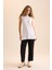 Regular Fit Kolsuz 2'li Basic Tişört Tunik D5478AXNS 8