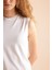 Regular Fit Kolsuz 2'li Basic Tişört Tunik D5478AXNS 9