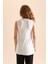 Regular Fit Kolsuz 2'li Basic Tişört Tunik D5478AXNS 10