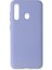 Samsung Galaxy M40 Kılıf Nano Içi Kadife Silikon - Lila - TKNAL2872-2512 1
