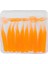 Silikon Sahte Kurt Yem - Fishack - 1g 50MM - Fishack Wormix- Orange - Uv Silikon 4