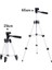 Ally 65CM Alüminyum Cep Telefonu+Kamera Tripod STAND-(1903) - TKNAL8712-2611 2