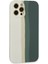 iPhone 12 Pro Kılıf Ebruli Lansman Silikon - Beyaz-Gri - TKNAL3488-7294 3