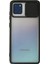 Samsung Galaxy A81 / Note 10 Lite Kılıf Palm Buzlu Kamera Sürgülü Silikon - Siy - TKNAL7704-34 1