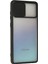 Samsung Galaxy A81 / Note 10 Lite Kılıf Palm Buzlu Kamera Sürgülü Silikon - Siy - TKNAL7704-34 3