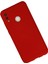 Huawei P Smart 2019 Kılıf Nano Içi Kadife Silikon - Kırmızı - TKNAL5730-2604 2