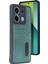 Xiaomi Redmi Note 13 Pro 4g Kılıf Sara Kartvizitli Deri Kılıf - Koyu Yeşil - TKNAL2709-7759 1