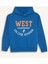 Erkek Çocuk 2'li Takım Kapüşonlu Baskılı Sweatshirt Beli Lastikli Eşofman Altı D5672A824WN 9