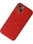 iPhone 13 Kılıf Coco Deri Silikon Kapak - Kırmızı - TKNAL2523-9073 2