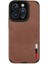 iPhone 14 Pro Max Kılıf Loop Deri Silikon - Kahverengi - TKNAL3136-8233 1