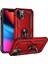 iPhone 13 Kılıf Sofya Yüzüklü Silikon Kapak - Kırmızı - TKNAL2008-9616 2