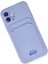 iPhone 12 Kılıf Kelvin Kartvizitli Silikon - Lila - TKNAL3015-9080 3