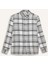 Regular Fit Polo Yaka Kareli Flanel Uzun Kollu Gömlek D5835AX24AU 7