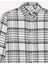 Regular Fit Polo Yaka Kareli Flanel Uzun Kollu Gömlek D5835AX24AU 8