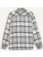 Regular Fit Polo Yaka Kareli Flanel Uzun Kollu Gömlek D5835AX24AU 9