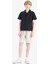 Erkek Çocuk Oversize Geniş Kalıp Polo Yaka Keten Görünümlü Kısa Kollu Gömlek D5861A825SM 6
