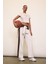 Fit NBA Wordmark Kalın Eşofman Altı Wide Leg Geniş Bol Paça Cepli Standart Boy D0686AX24AU 2