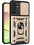 Samsung Galaxy M15 Kılıf Pars Lens Yüzüklü Silikon - Gold - TKNAL8424-3796 1