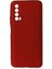 Huawei P Smart 2021 Kılıf First Silikon - Bordo - TKNAL5068-1196 1