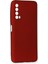 Huawei P Smart 2021 Kılıf First Silikon - Bordo - TKNAL5068-1196 2