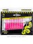 Silikon Sahte Kurt - Lrf Yem - 1g 52MM - Fishack Wormix - Pink - Uv Silikon 5