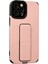 iPhone 12 Pro Max Kılıf Mega Standlı Silikon - Pudra - TKNAL2007-8122 2