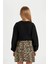 Kız Çocuk Leopar Desenli Cepli Gabardin Etek D5241A824WN 7