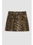 Kız Çocuk Leopar Desenli Cepli Gabardin Etek D5241A824WN 8