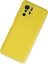 Xiaomi Poco X3 Gt Kılıf Nano Içi Kadife Silikon - Sarı - TKNAL1558-2995 2