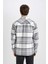 Regular Fit Kareli Oduncu Flanel Uzun Kollu Gömlek D6027AX24AU 6