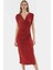 Şık Örme Midi Elbise Bodycon Kalıp Günlük Kullanım Yazlık Seçkin Malzeme Trend Tasarım 1