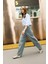Coool Oversize Geniş Kalıp Basic Düz Cepli Oxford Uzun Kollu Crop Gömlek D4031AX24AU 9