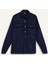 Lacivert Regular Fit Polo Yaka Basic Düz Uzun Kollu Gömlek Ceket D3374AX24AU 7