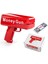 Otomatik Para Tabancası Cash Gun Full Otomatik Kağıt Para Atan Silah Parti Eğlence Oyuncağı Hediyelik Vip Set Dolar Euro Tl Fışkırtma Makinesi 5