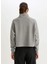 Fit Fermuarlı Dik Yaka Sporcu Sweatshirt D1703AX24AU 10