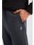 Fit Kalın Jogger Eşofman Altı Standart Fit Cepli Sporcu Beli Lastikli D6312AX24WN 7