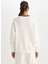 Fit Oversize Geniş Kalıp Bisiklet Yaka Baskılı Sporcu Sweatshirt D1702AX24AU 10