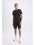 Slim Fit Dar Kesim Sporcu Standart Paça ŞORT V3030AZ25SP 7