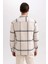 Modern Fit Polo Yaka Oduncu Uzun Kollu Gömlek Y1692AZ24WN 8