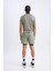 DeFactoFit Slim Fit Dar Kesim Sporcu Dokuma Şort Z2147AZ25SP 8