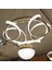 Has Light Ufo Model LED Avize 3 Renkli 1