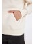 Boxy Fit Kapüşonlu Sırt Baskılı Sweatshirt C7047AX24AU 9