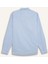 %100 Pamuk Regular Fit Polo Yaka Oxford Basic Düz Uzun Kollu Gömlek A8028AX25SP 9