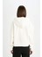 Boxy Fit Kapüşonlu Baskılı Sweatshirt D6718AX24WN 5