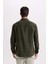 Regular Fit Oduncu Cep Detaylı Basic Düz Uzun Kollu Gömlek A5515AX24AU 6